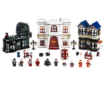 Used Lego 10217 Diagon Alley